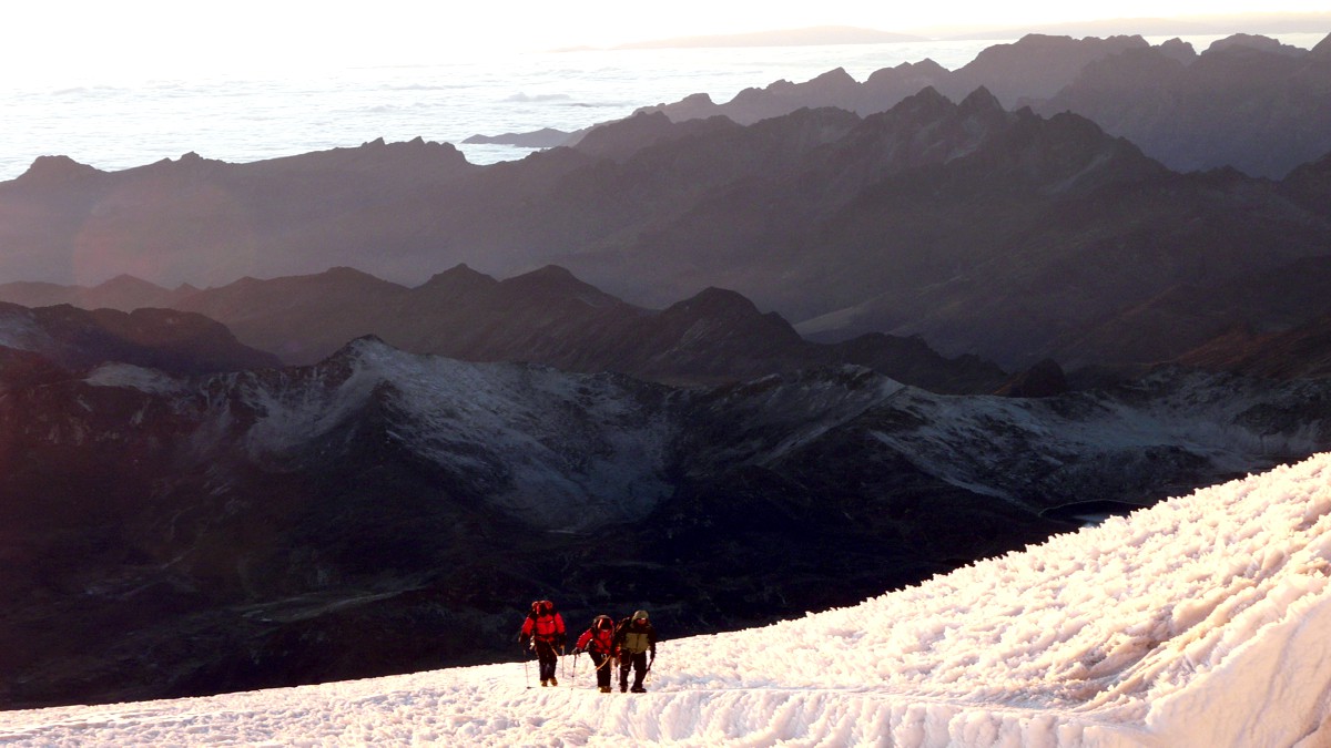 2-Tage-Bergtour mit der Besteigung des 6000er Huayna Potosi in Bolivien