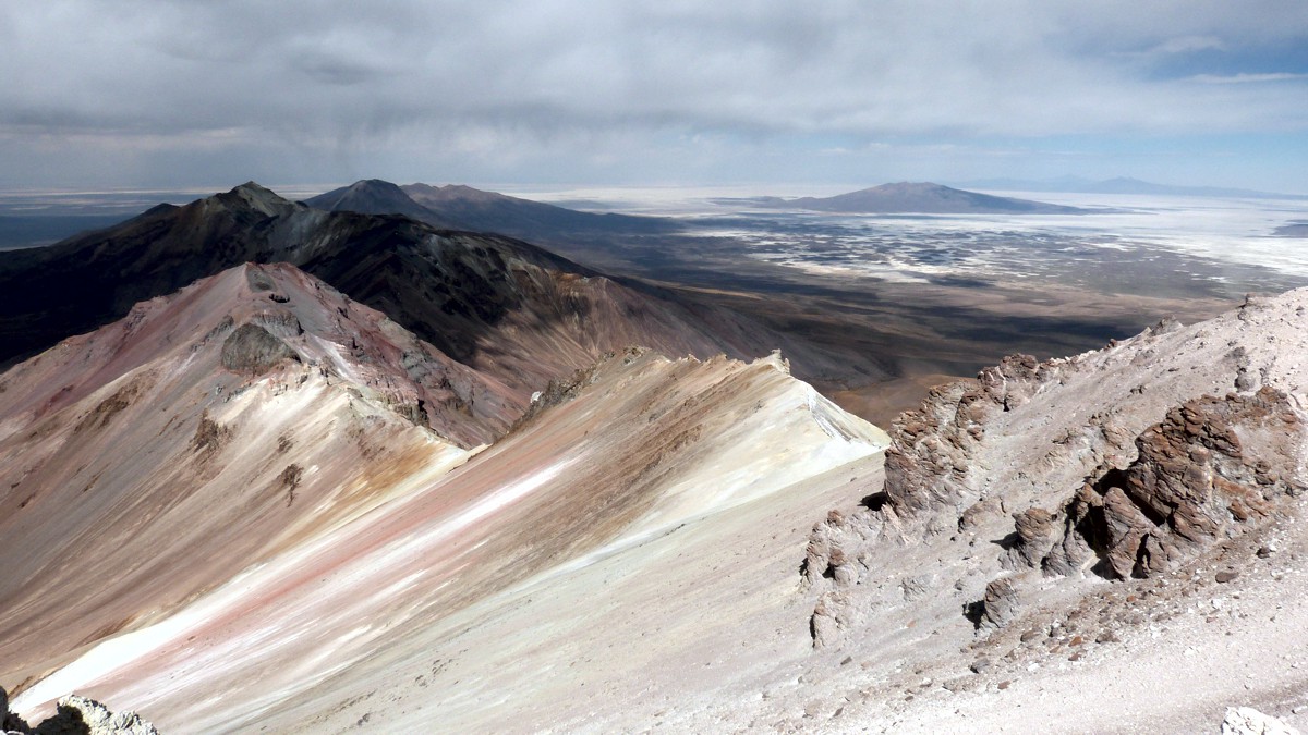 Bolivien Cabaray (5892m) Cordillera Occidental