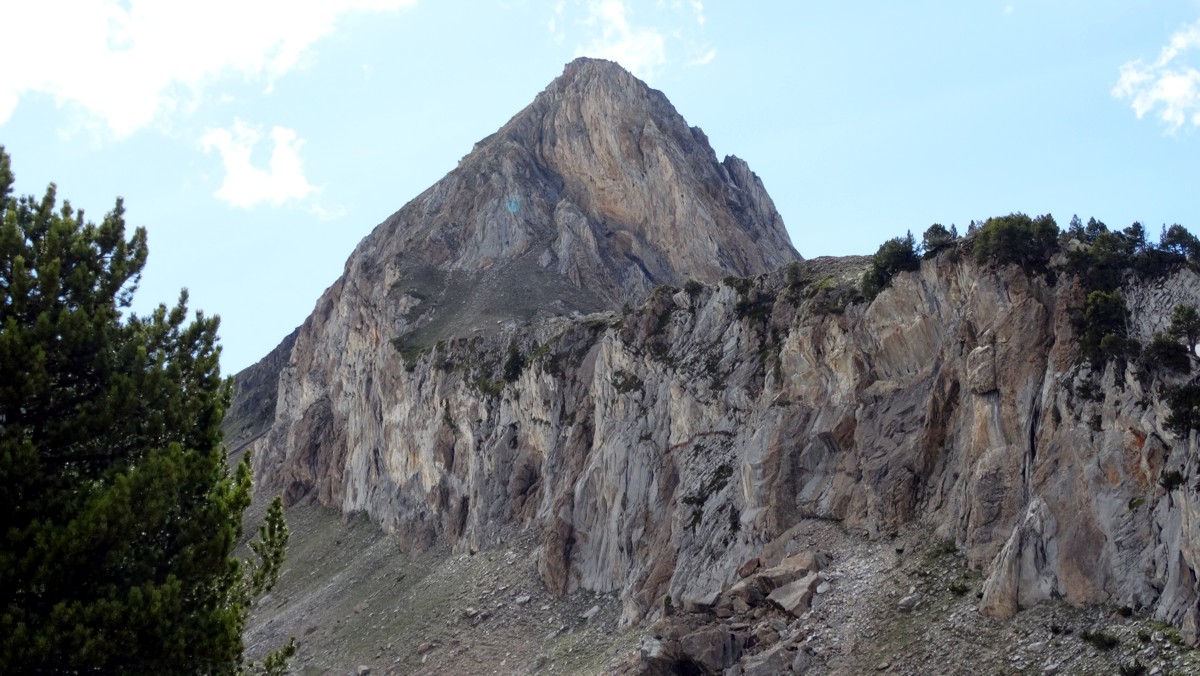 Pico de Paderna beim Aufstieg